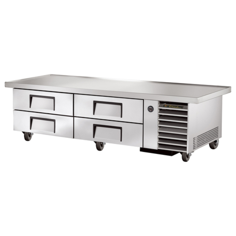 True TRCB-79-86-HC 86-1/4" Four-Drawer Refrigerated Chef Base