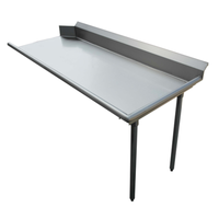 EFI SICT60R 60-Inch Stainless Steel Clean Dishtable for Right-Side Workflow