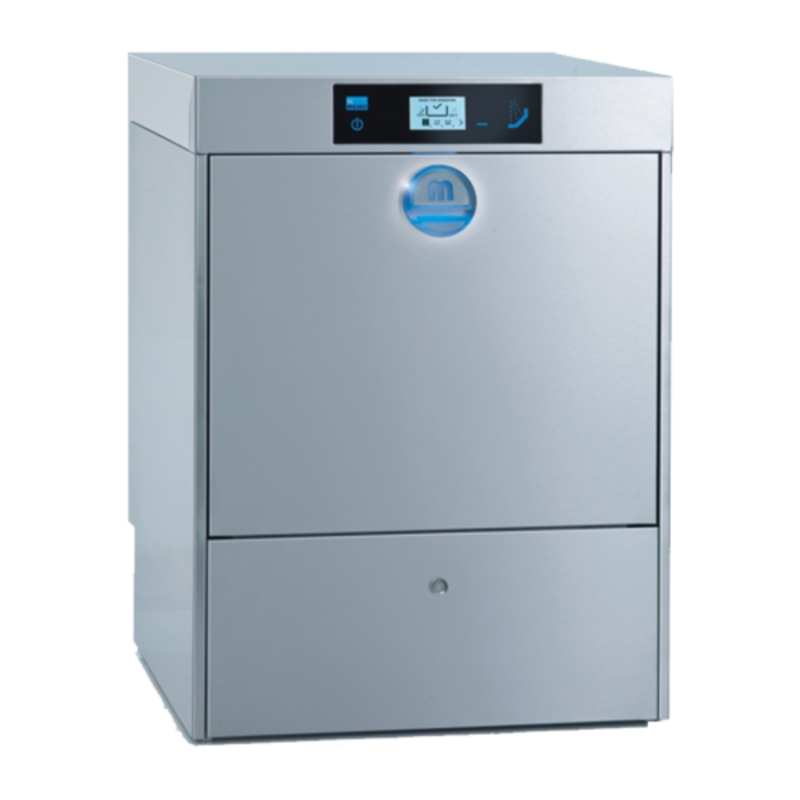 Meiko UM COMFORT AIR High-Temperature Undercounter Glasswasher with Steam Mitigation