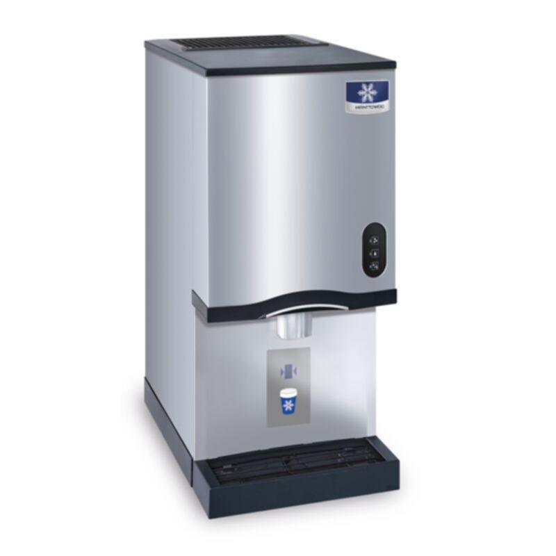 Manitowoc CNF0201A 315-Lb Air-Cooled Countertop Nugget Ice and Water Dispenser