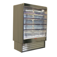 Howard-McCray SC-OD35E-3-LED 39-Inch Self-Contained Open Dairy Merchandiser with LED Lighting