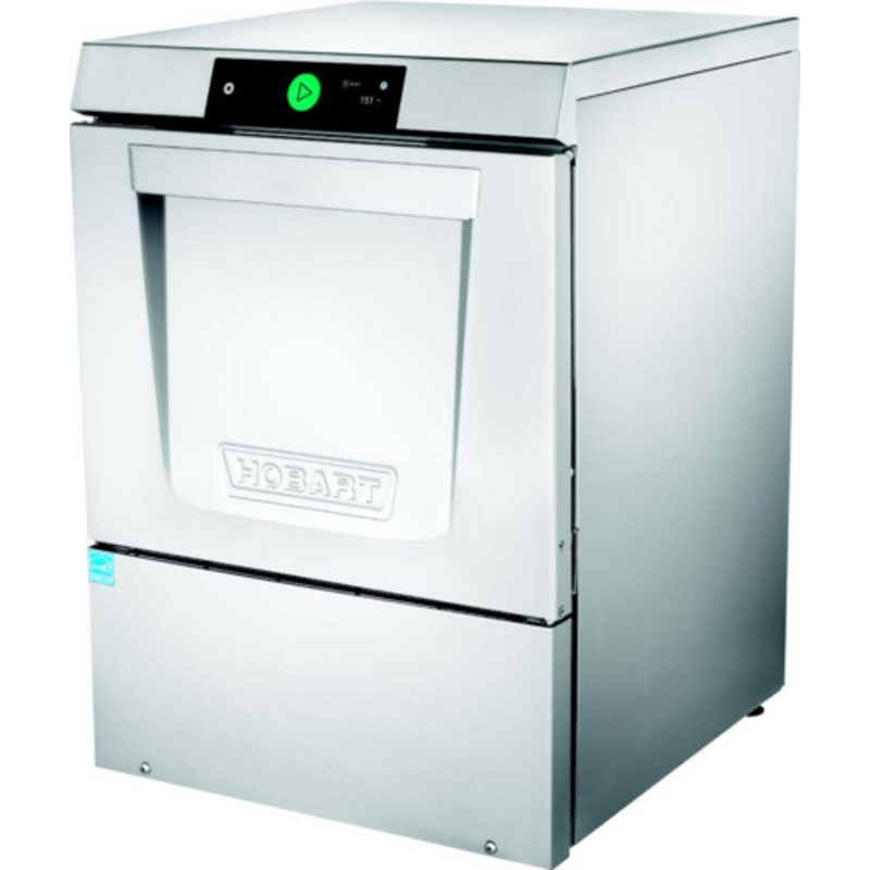 Hobart LXNH-1 Smart High-Temp Undercounter Dishwasher, 32 Racks/Hr
