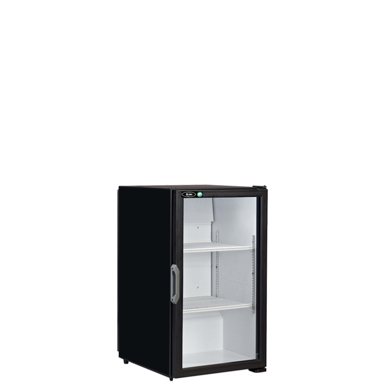 QBD DC6-HC/RX Compact 21.5" Black Pharmacy Refrigerator (No SS Top)