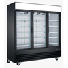 SD1.9L3-HC three glass door freezer with spacious interior and glass doors for visibility, ideal for commercial use.