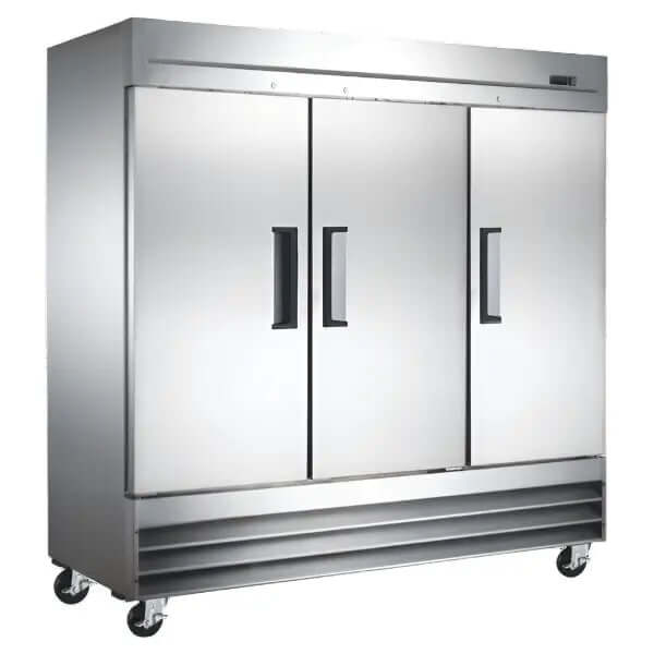 3RR Triple Solid Door Cooler - 81" Width