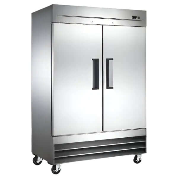 2FF Double Solid Door Freezer - 54" Width