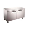 UUC36R Two Solid Door Under Counter Cooler - 36 inch under counter cooler with efficient design for compact spaces.