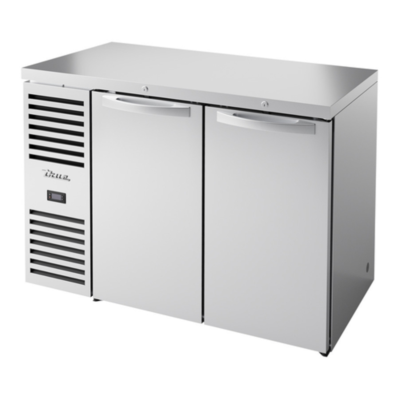 True TBR48-RISZ1-L-S-SS-1 48-Inch Stainless Steel Refrigerated Back Bar Cabinet