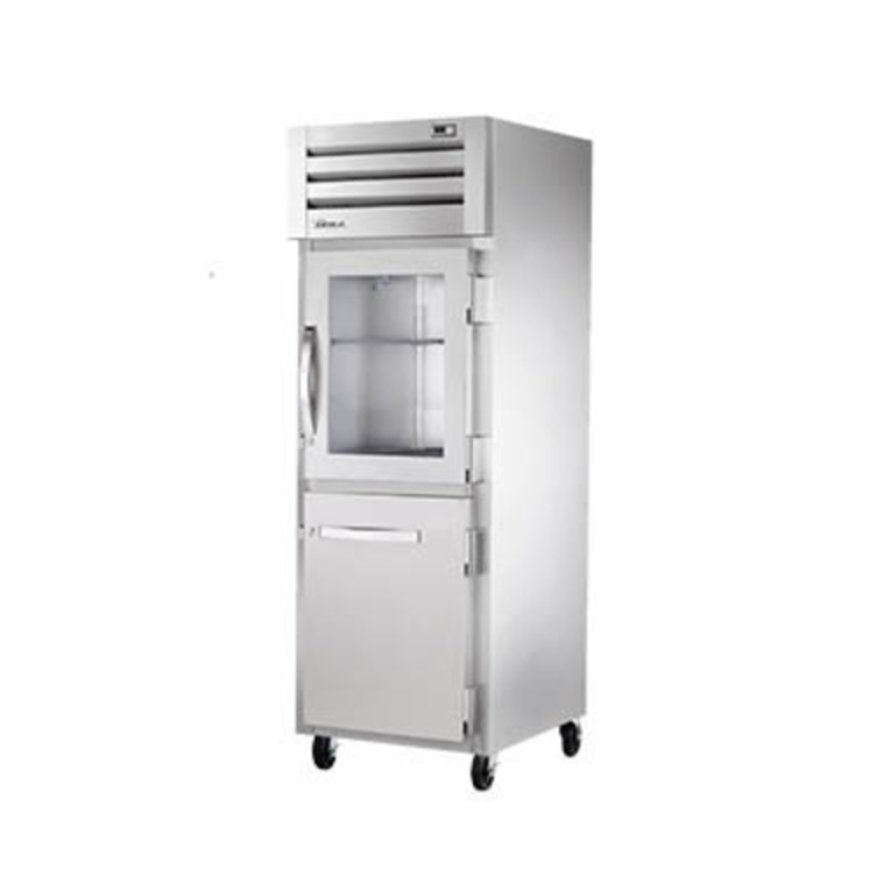 True Refrigeration STR1R-1HG/1HS-HC SPEC SERIES 27.5-Inch Half-Door Reach-In Refrigerator