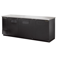 True Refrigeration TBB-4-HC Three-Door Back Bar Cooler for Efficient Beverage Storage