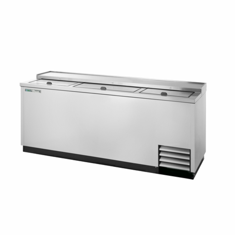 True Refrigeration TD-80-30-S-HC 80-Inch Stainless Steel Deep Well Bottle Cooler
