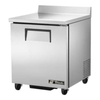 True Refrigeration TWT-27-HC 27-Inch Commercial Worktop Cooler with stainless steel surface.