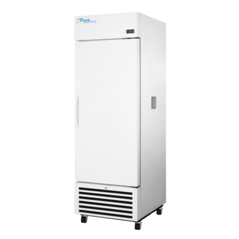 True Scientific TSCI-550CR-SWSRWW-1A Upright Chromatography Medical Refrigerator for safe storage.