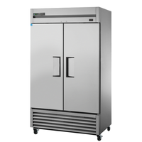 True T-43F-HC 47-Inch Two-Section Solid Door Commercial Reach-In Freezer for optimal food preservation.