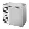 True TBR36-RISZ1-L-S-S-1 36-Inch Single Zone Solid Door Back Bar Refrigerator for efficient drink storage.