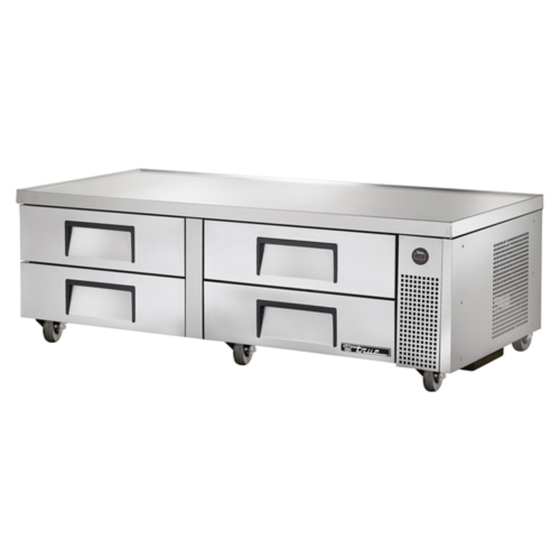 True TRCB-72-HC 72-Inch Commercial Refrigerated Chef Base with 4 Drawers