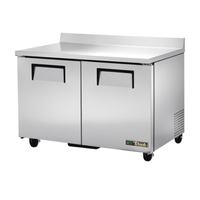 True TWT-48-HC 48-Inch 2-Door Commercial Worktop Refrigerator for commercial kitchen