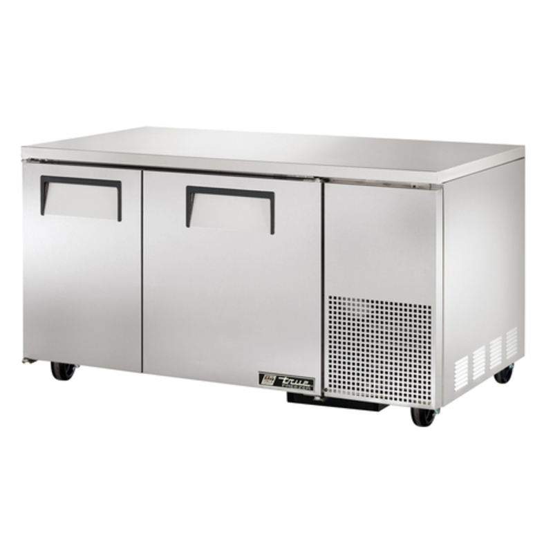 True TUC-60-32F-HC 60.25" Solid Door Deep Undercounter Freezer