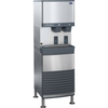 Follett 25FB414W-S Symphony Plus Freestanding Water-Cooled Ice Dispenser for reliable hydration in busy environments.