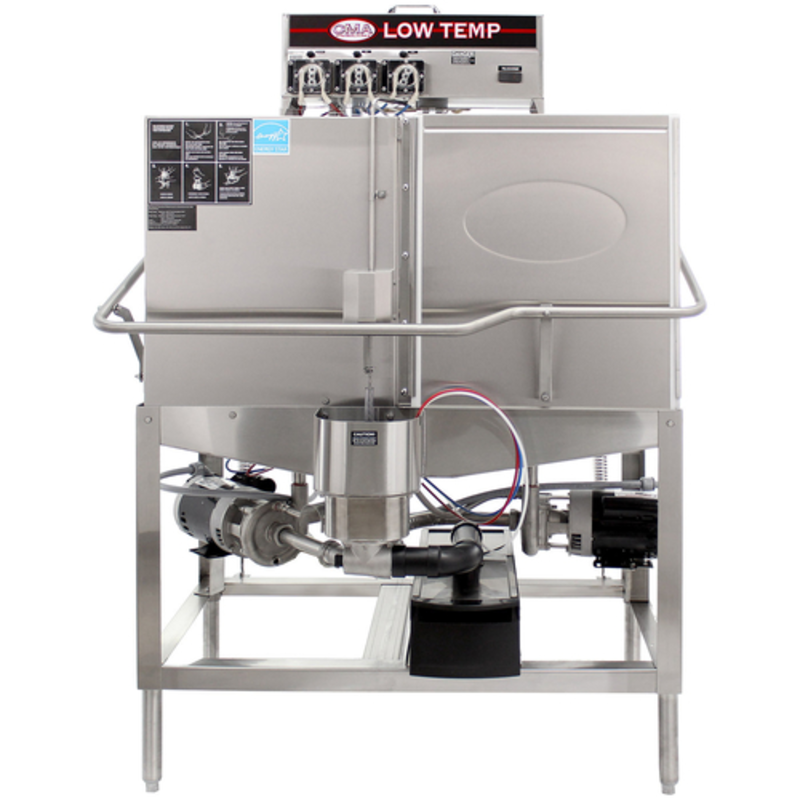 CMA Dishmachines CB Energy Mizer Low-Temp Double-Rack Dishwasher - 80 Racks/Hr