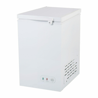 Maxx Cold MXSH3.4SHC Solid Door Commercial Chest Freezer 3.4 Cu Ft for reliable frozen storage.