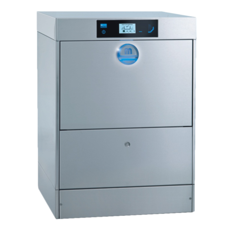 Meiko UM GIO COMFORT AIR M-iClean 23 Rack/Hr High-Temperature Undercounter Glasswasher with Reverse Osmosis