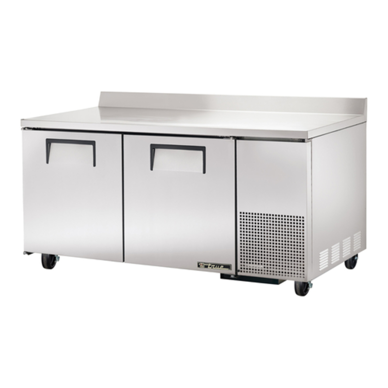 True TWT-67-HC 67.25-Inch Solid Door Worktop Refrigerator