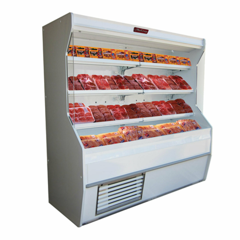 Howard-McCray SC-M32E-4-LED 50-Inch Endless Design Open Meat Display Cooler