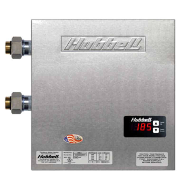 Hubbell JTX027-3T4 Commercial 27.0kW Wall-Mounted Electric Tankless Booster Heater