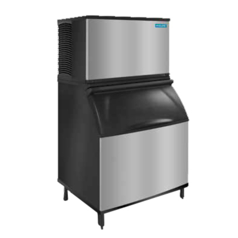 Koolaire KDP0500W Water-Cooled Dice Ice Machine - 478 lb Production