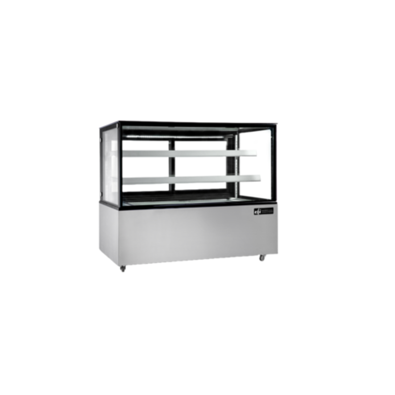EFI CGSM-7348 72.4-Inch Versa Straight Sided Refrigerated Display Showcase