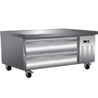 Maxx Cold MXCB48HC 50-Inch Commercial Refrigerated Chef Base with Drawers for optimal kitchen workflow.