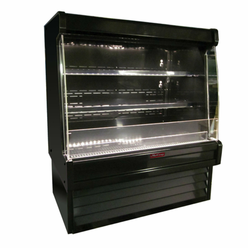 Howard-McCray SC-OP35E-3L-S-LED 39-Inch Stainless Steel Open Produce Display Case